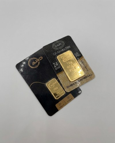 10 Gram Külçe Altın 24 Ayar 995 Milyem