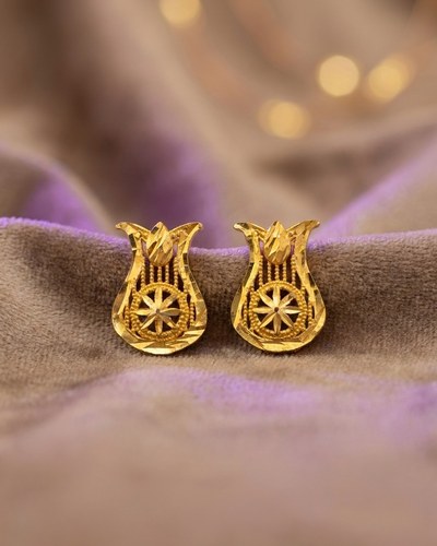 22 Ayar Altın Küpe Şıklığı 3.78gr - K000149