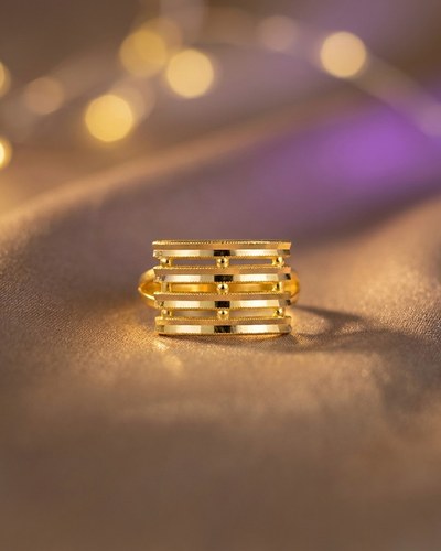 22 Ayar Altın Yüzük Kaburga 3.41gr - Y01195
