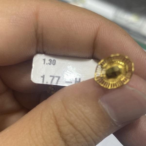 Test 124536 Model 22 Ayar Altın Çocuk Küpesi 1.77gr - 09CK001