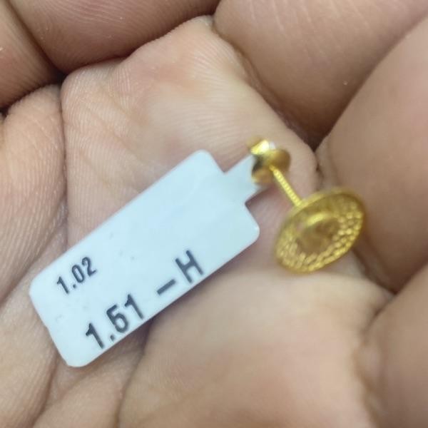 Paksoy Tasarımı 22 Ayar Çocuk Küpesi 1.02gr - 09CK002