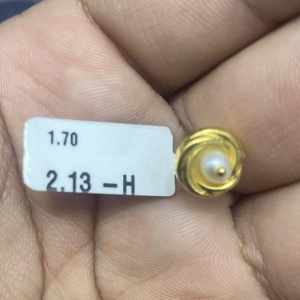 Çocuklar İçin 22 Ayar Altın Küpe 1.7gr - 09CK005 - Fotoğraf 1