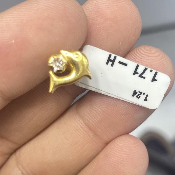 Paksoy Tarzı 22 Ayar Altın Çocuk Küpesi 1.24gr - 09CK009