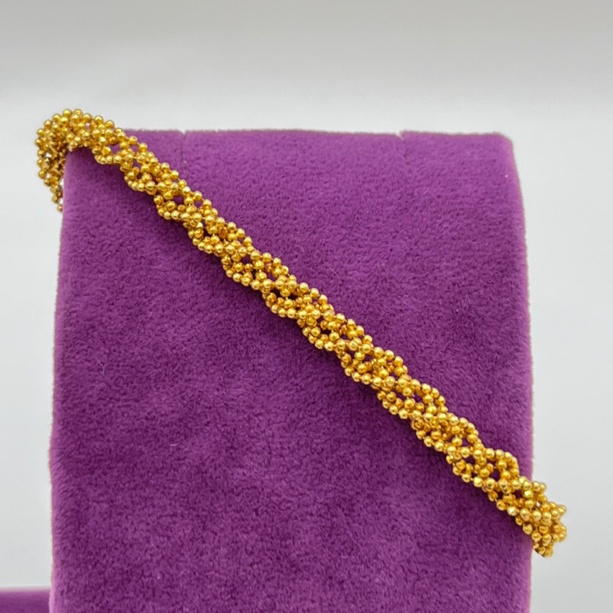 Sıralı Dorika Altın Bileklik 22 Ayar 11.37gr 18 CM - B000276 - Fotoğraf 5