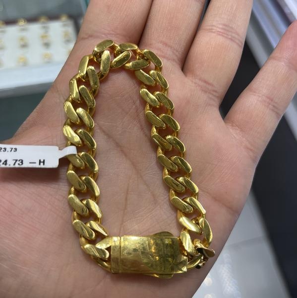 22 Ayar Altın Bileklik Gurmet Özel Tasarım 23.73gr Kadın - B000309 - Fotoğraf 1