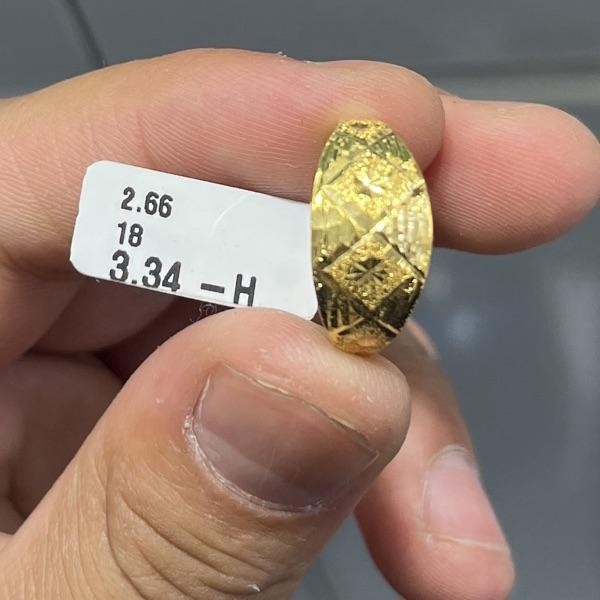 "Paksoy Tasarımı 22 Ayar Altın Yüzük 2.66gr 18 Numara" - Y000001