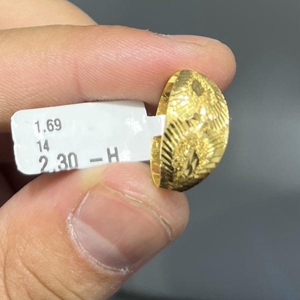 Paksoy Tarzı 22 Ayar Altın Yüzük 1.69gr 14 Numara - Y000003 - Fotoğraf 1