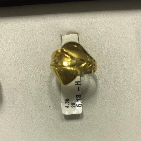 Paksoy Tasarımı 22 Ayar Altın Yüzük 4.35gr 20 Numara - Y000005 - Fotoğraf 1