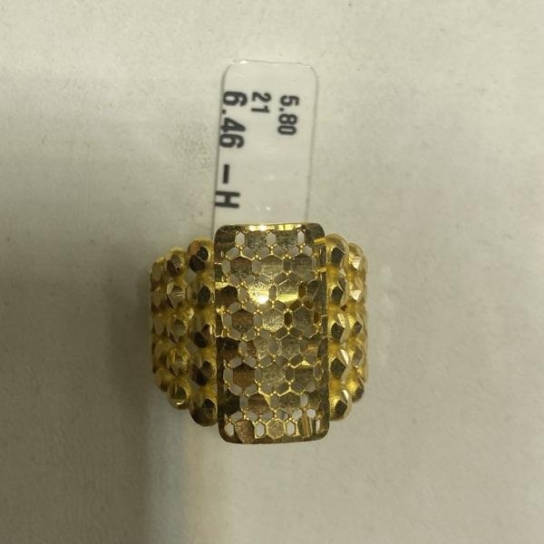 Paksoy Tasarım 22 Ayar Altın Yüzük 5.8gr 21 Numara - Y000014 - Fotoğraf 1