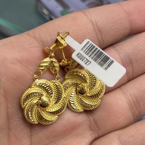 Samanyolu Parıltısı 22 Ayar Altın Küpe 4.20gr - K000727 - Fotoğraf 1