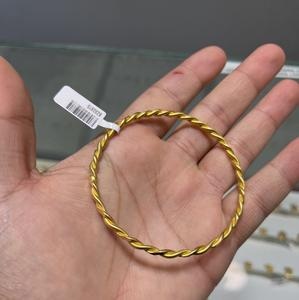 Kıvrımın Zarafeti Altın Bilezik 22 Ayar 19.80gr - BZ00615 - Fotoğraf 1