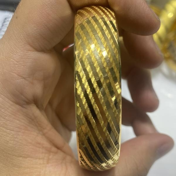 22 Ayar Altın Bilezik Paksoy Modern Tasarım 15.18gr Kadın - BZ00618 - Fotoğraf 1