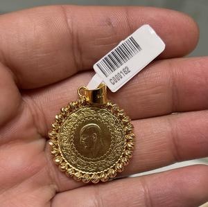 Dorika Zarafeti Işıltı Koleksiyonu 22 Ayar Altın Kolye Ucu 6.69gr - C000162 - Fotoğraf 1