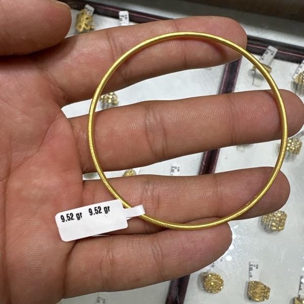 22 Ayar Altın Bilezik Özel Tasarım 9.52gr Kadın - BZ00669 - Fotoğraf 1