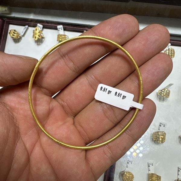 22 Ayar Altın Bilezik Paksoy Özel Tasarım 9.51gr Kadın - BZ00670 - Fotoğraf 1