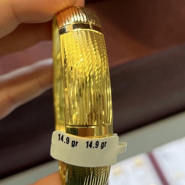 Şarnel Tasarım 22 Ayar Altın Bilezik 14.90gr - BZ00687 - Fotoğraf 1