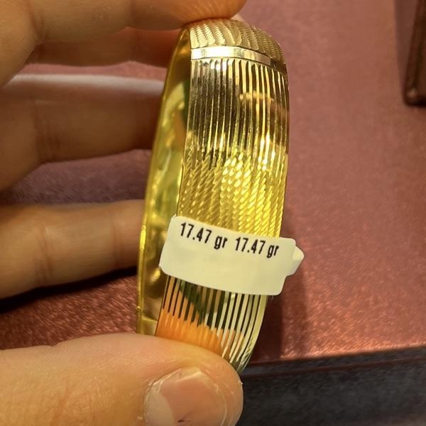 Şarnel Model 22 Ayar Altın Bilezik 17.47gr - BZ00688 - Fotoğraf 1