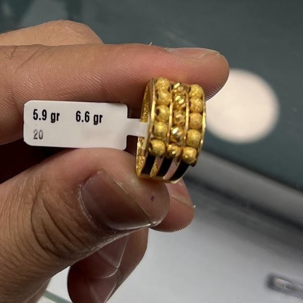 Dorikalı 22 Ayar Altın Yüzük 6.6gr 20 Numara - Y000840