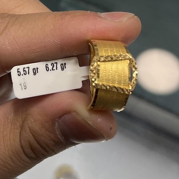 Hasır Model 22 Ayar Altın Yüzük 5.57gr 19 Numara - Y000845 - Fotoğraf 1