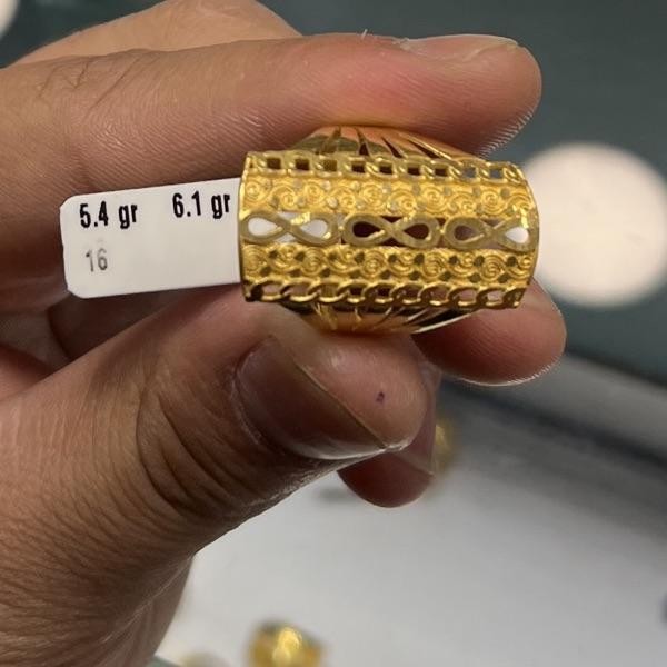 Sonsuzluk Tarzı 22 Ayar Altın Yüzük 6.1gr 16 Numara - Y000847