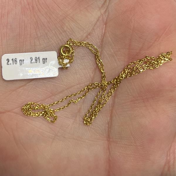 HAYALET Tasarım 22 Ayar Altın Zincir 2.91gr - Z000055