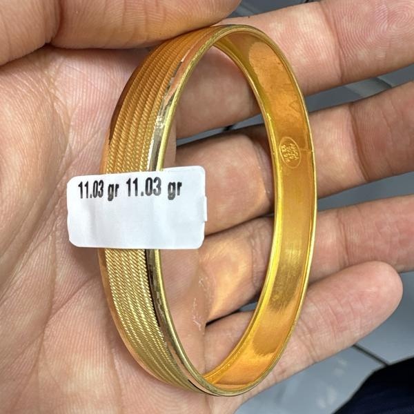 Şarnel Model 22 Ayar Altın Bilezik 11.03gr - BZ00723 - Fotoğraf 1