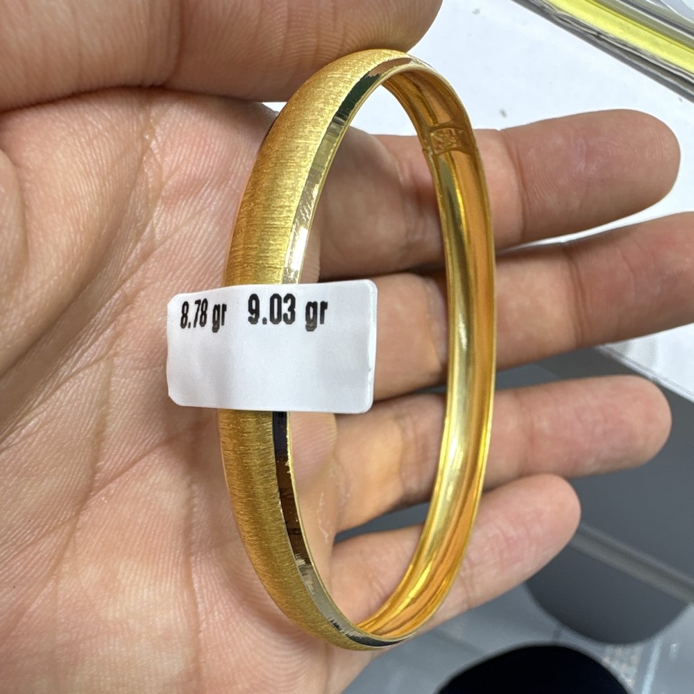 Zarif Tasarım 22 Ayar Altın Bilezik 9.03gr Hediye Olarak Ideal - BZ00744