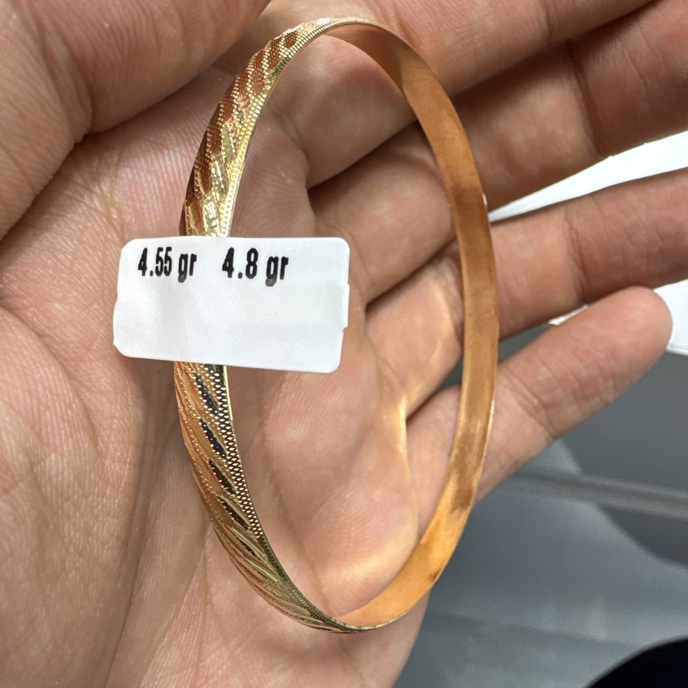 Paksoy Tasarımı 22 Ayar Altın Bilezik 4.8gr Hediye Seçeneği - BZ00761