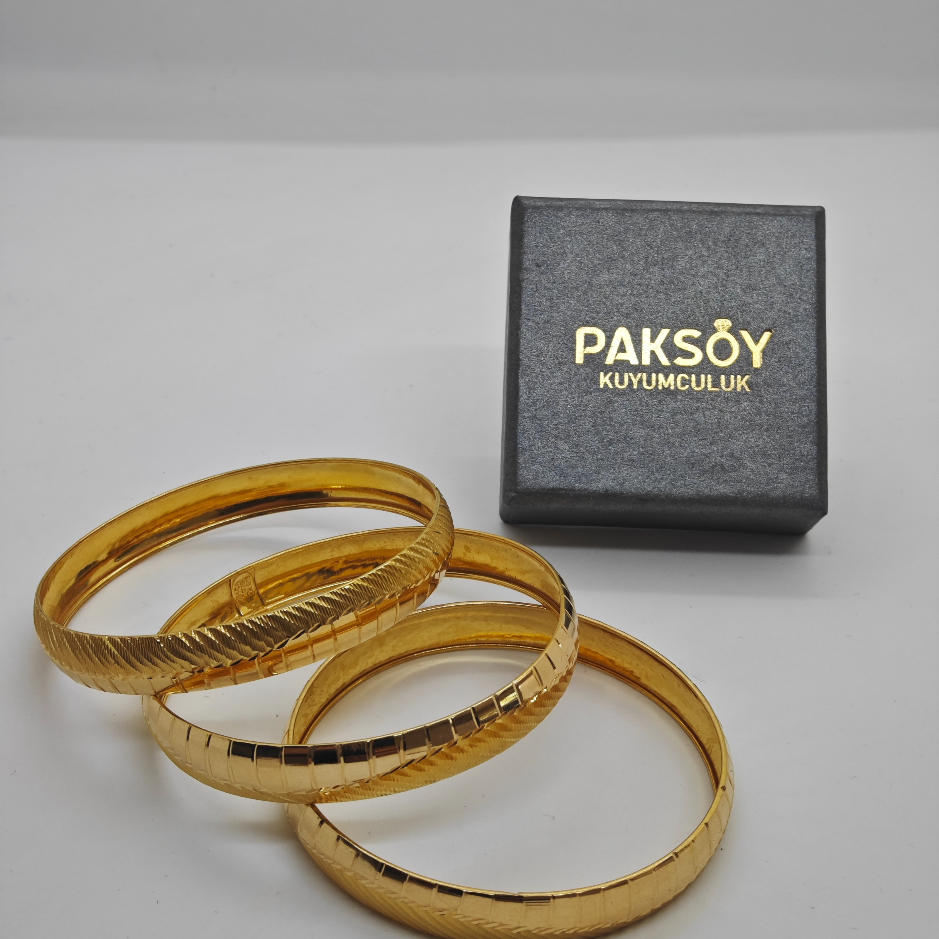 Yılan Desenli 22 Ayar Altın Bilezik 10.15gr - BZ000764 ürün görseli