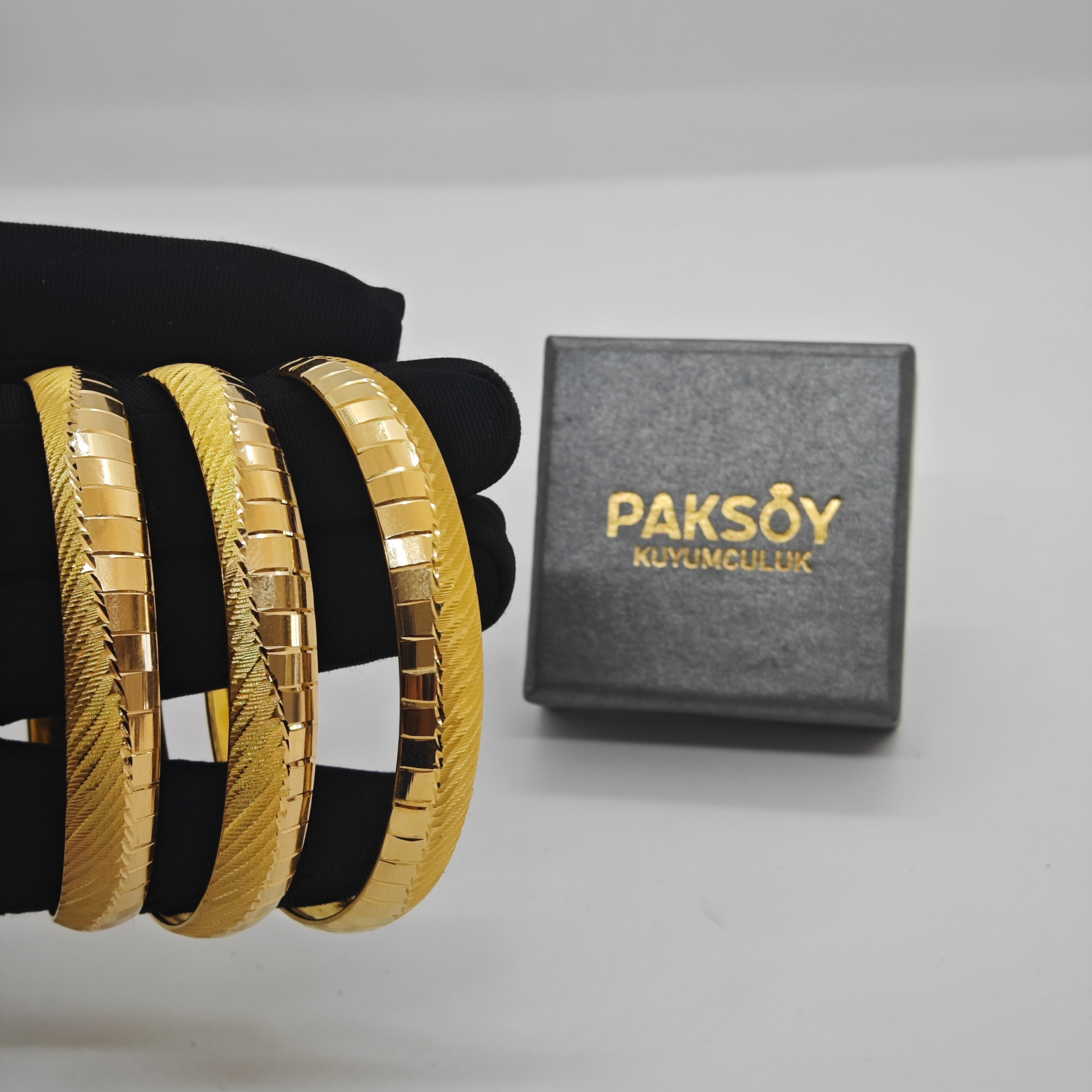 Yılan Desenli 22 Ayar Altın Bilezik 10.15gr - BZ000764 ürün görseli