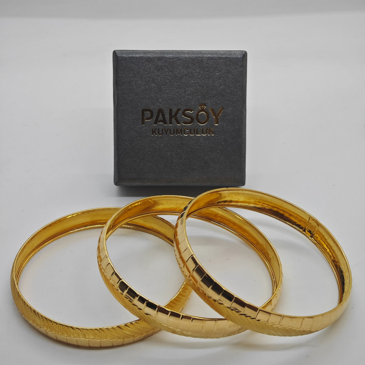 Yılan Desenli 22 Ayar Altın Bilezik 10.15gr - BZ000764 ürün görseli