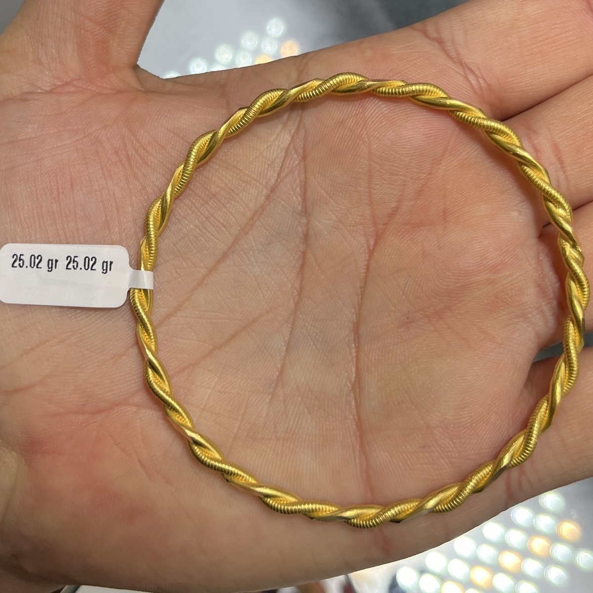 Kıvrım Model 22 Ayar Altın Bilezik 25.02gr - BZ00766 - Fotoğraf 1