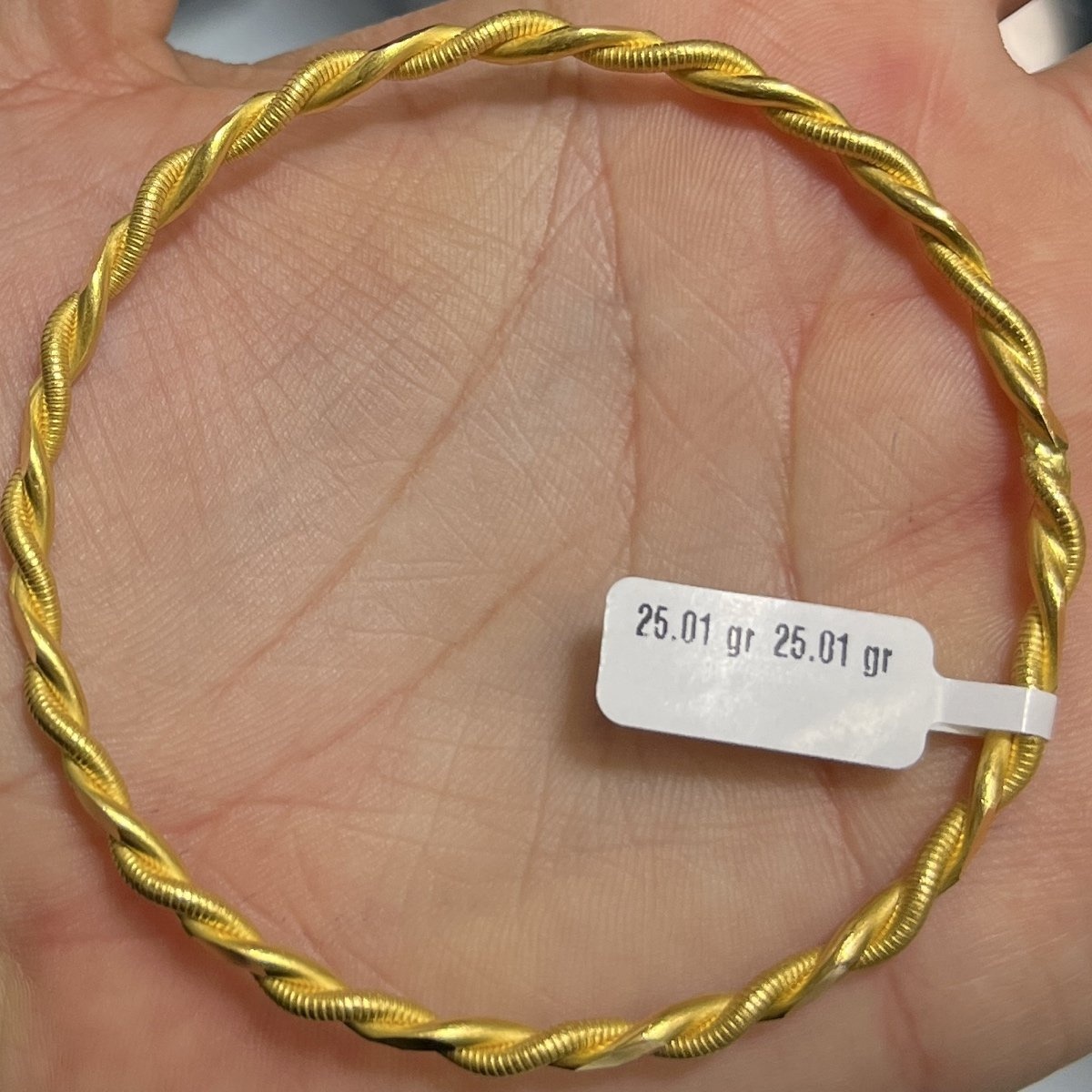 KIVIRCIK Model 22 Ayar Altın Bilezik 25.01gr - BZ00767 - Fotoğraf 1