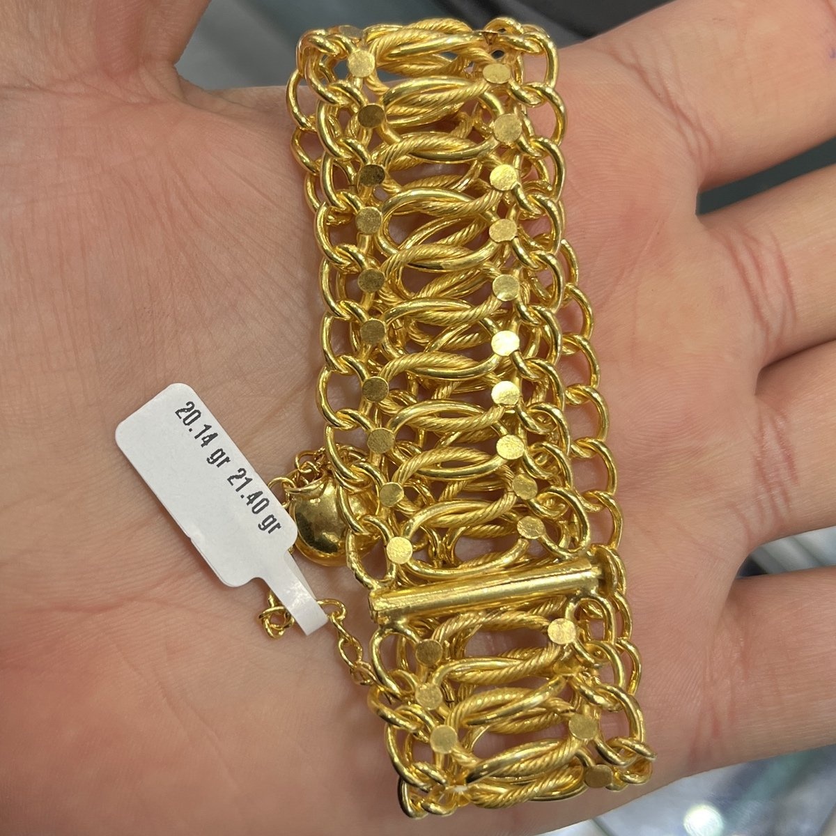 22 Ayar Altın Bileklik Fidan Özel Tasarım 20.14gr Kadın - B000721 - Fotoğraf 1