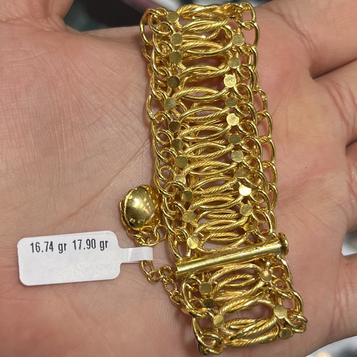 22 Ayar Altın Bileklik Fidan Özel Tasarım 16.74gr Kadın - B000722 - Fotoğraf 1