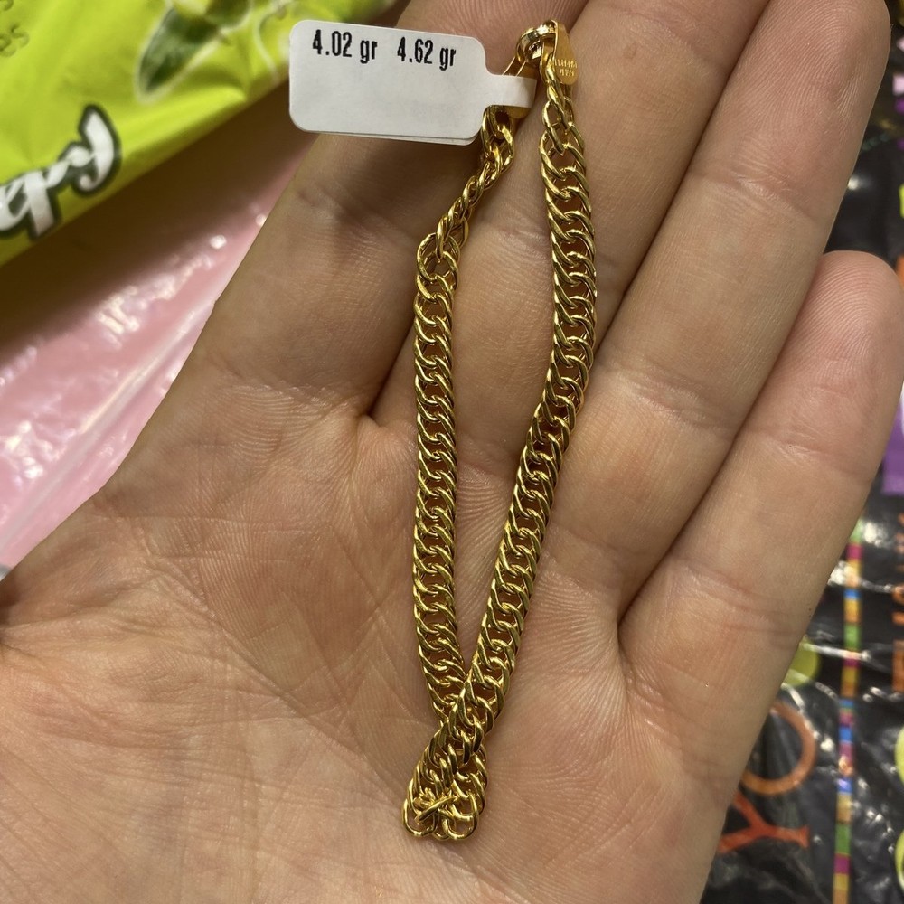 22 Ayar Altın Bileklik Modern Tasarım 4.02gr Kadın Hediye - B000748