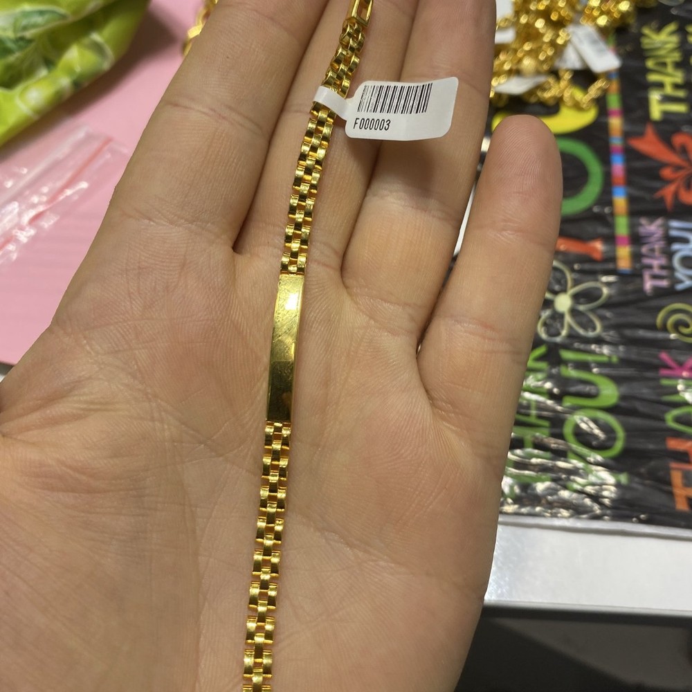 22 Ayar Altın Çocuk Künye Özel Tasarım 7.88gr Hediye - F000003