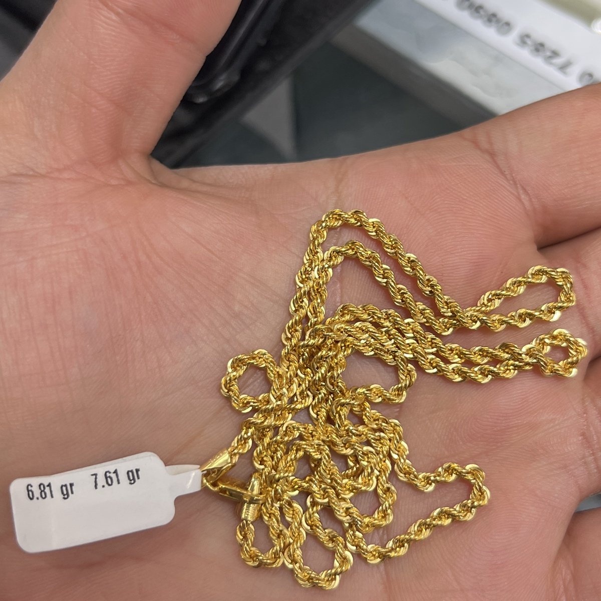 22 Ayar Altın Halat Modern Tasarım 6.81gr Hediye - H000158 - Fotoğraf 1