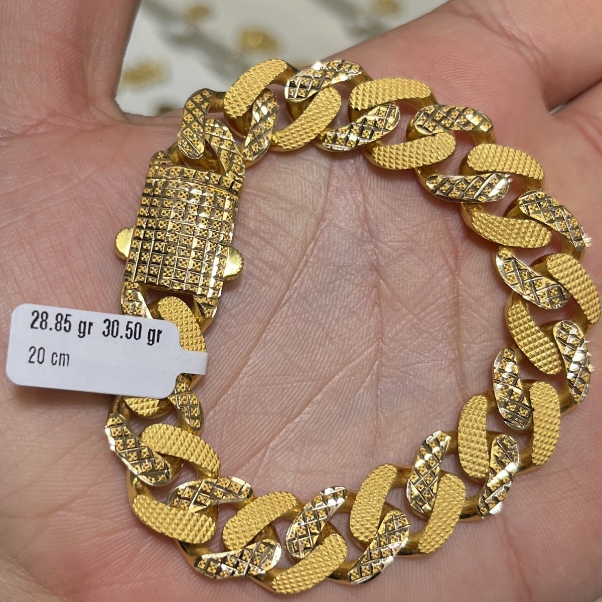 22 Ayar Altın Bileklik Paksoy Modern Tasarım 28.85gr 20 cm Kadın - B000773 - Fotoğraf 1