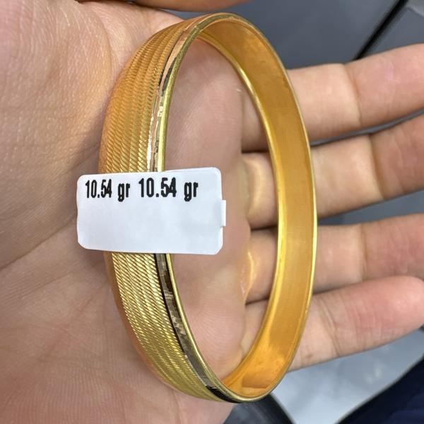 22 Ayar Altın Bilezik Şarnel Modern Tasarım 10.54gr Kadın - BZ00728_V1 - Fotoğraf 1