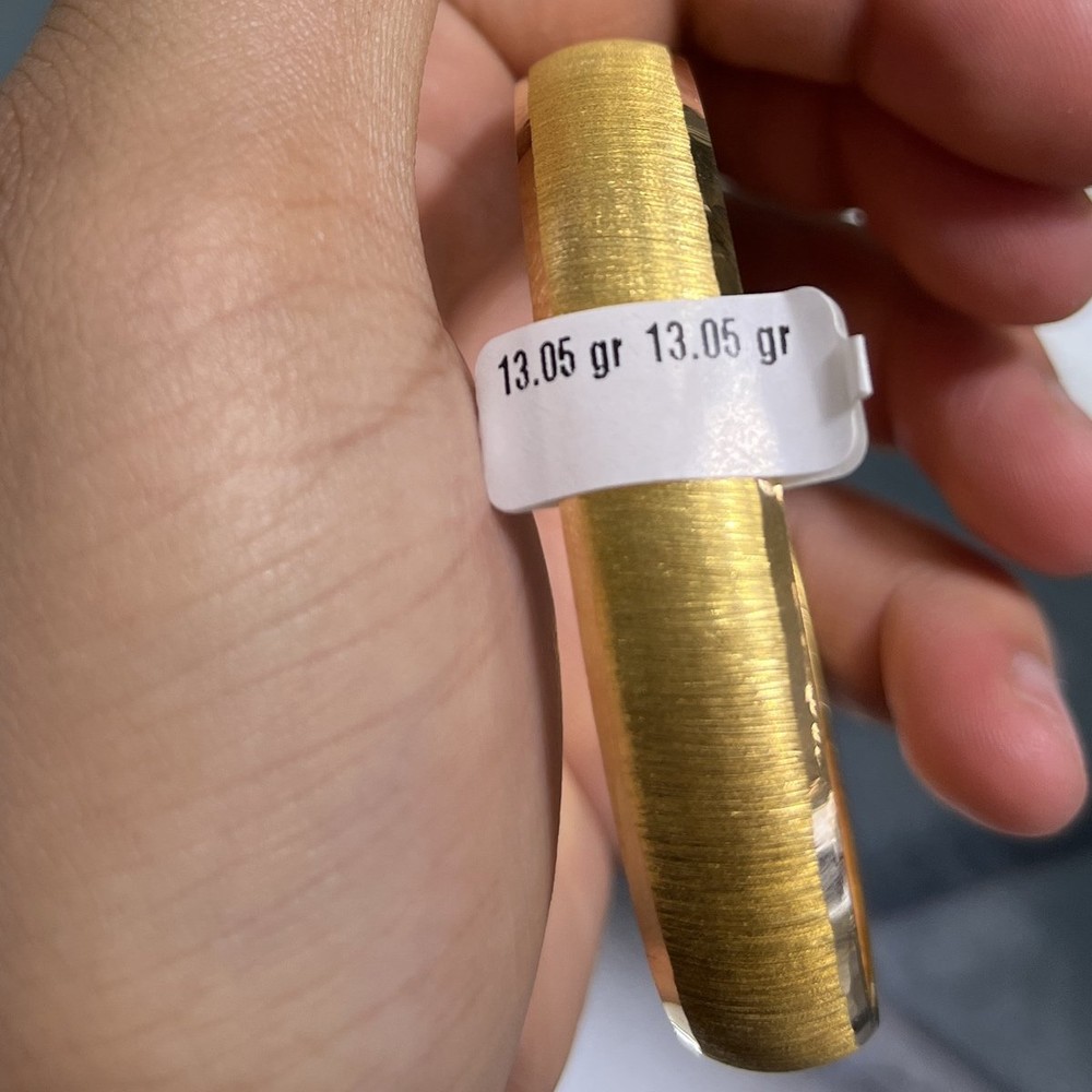 14 Ayar Altın Bilezik Zahit Geyik Modern Tasarım 13.05gr Kadın - BZ00776