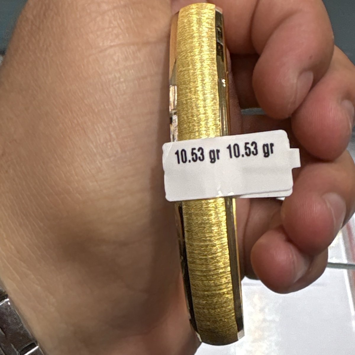 22 Ayar Altın Bilezik Zahit Geyik Kumlu Tasarım 10.53gr Kadın - BZ00785 - Fotoğraf 1