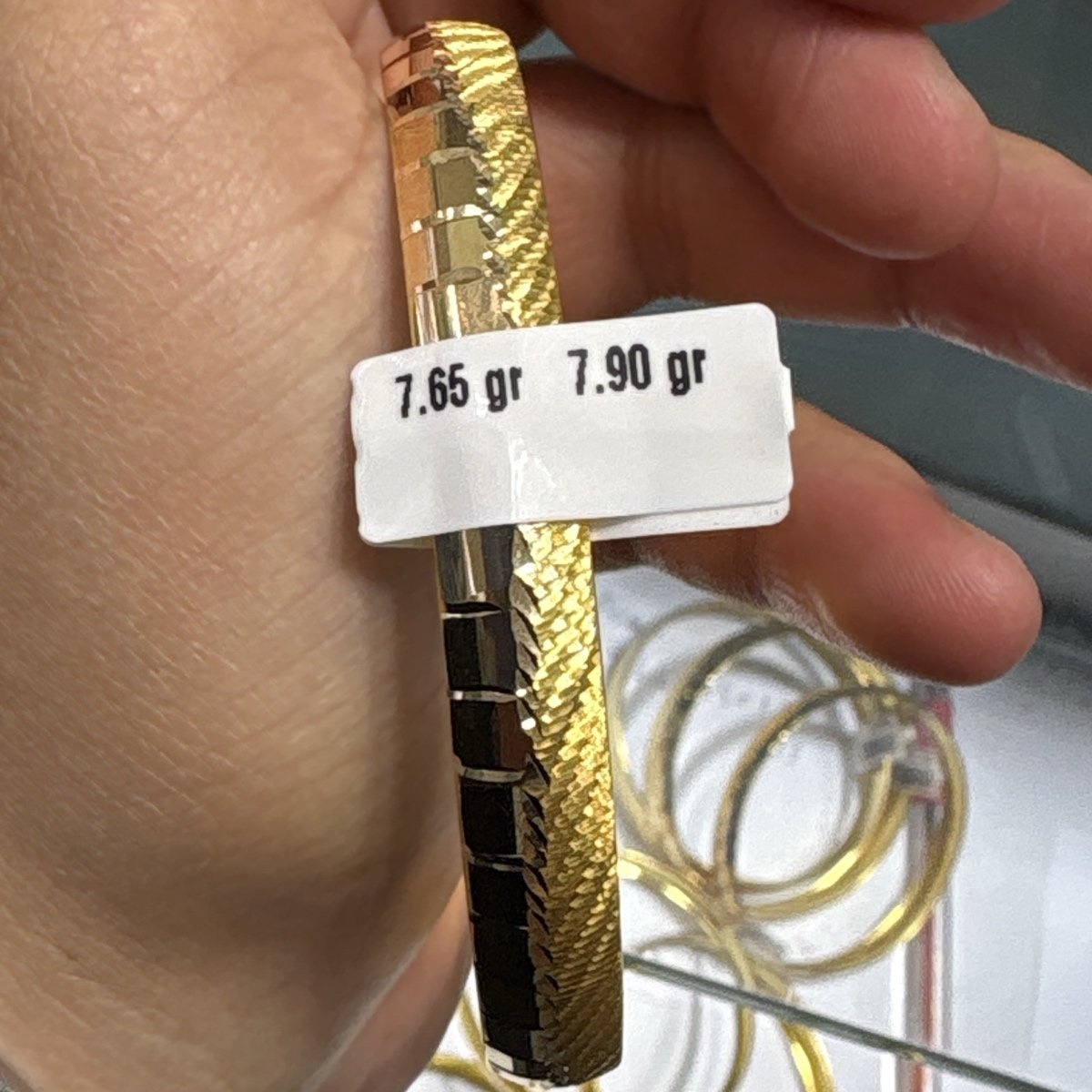 22 Ayar Altın Bilezik Zahit Geyik Özel Tasarım 7.65gr Hediye - BZ00792 - Fotoğraf 1