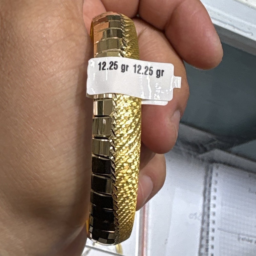 22 Ayar Altın Bilezik Yılan Tasarım 12.25gr Kadın - BZ00793