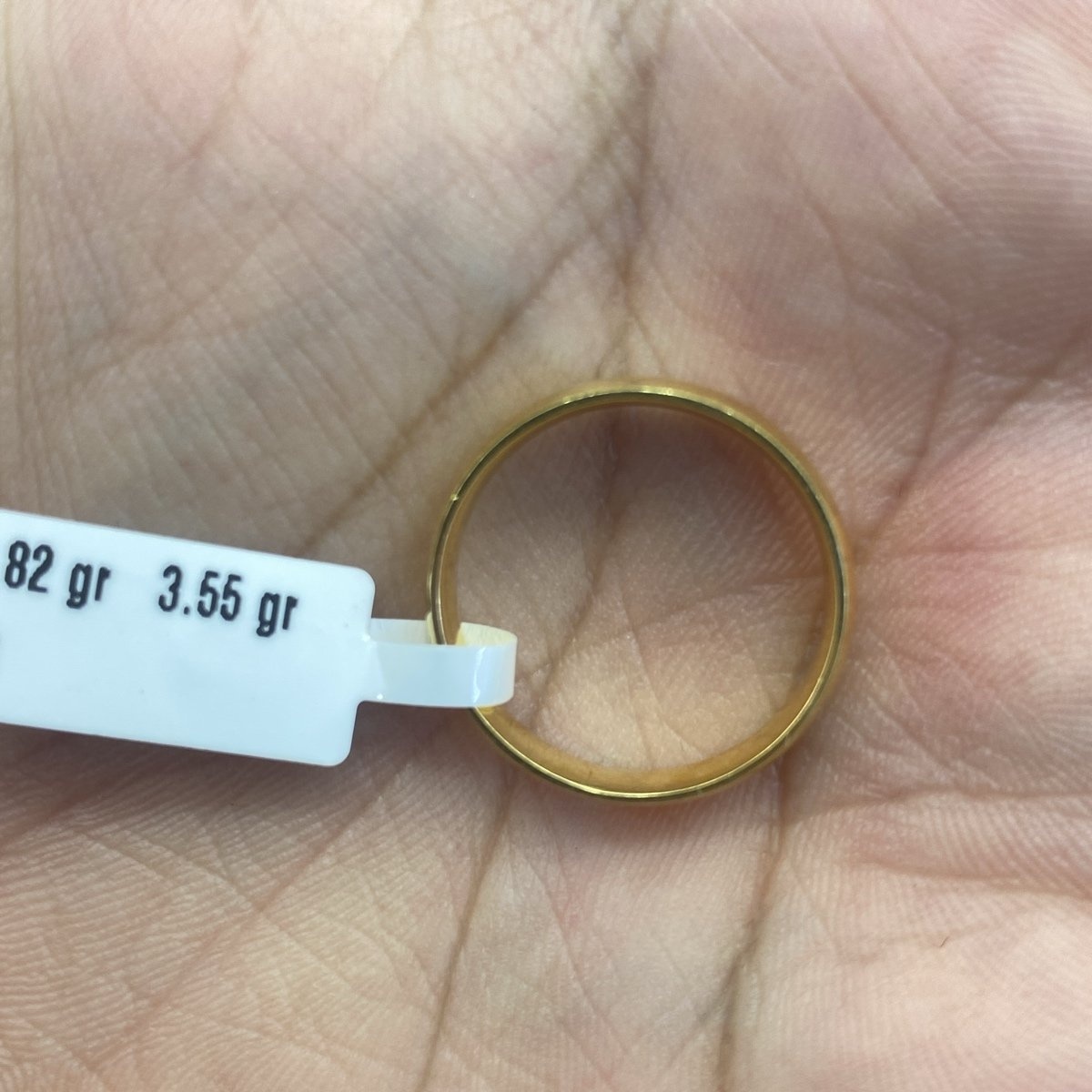 22 Ayar Altın Alyans Zahit Geyik Modern Tasarım 2.82gr 18 Numara - AL000679 - Fotoğraf 1