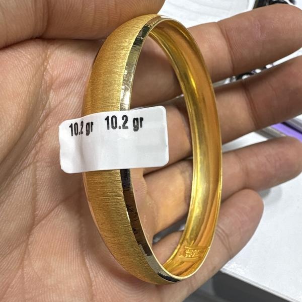 22 Ayar Altın Bilezik Şarnel Modern Tasarım 10.20gr Kadın - BZ00740_V1 - Fotoğraf 1