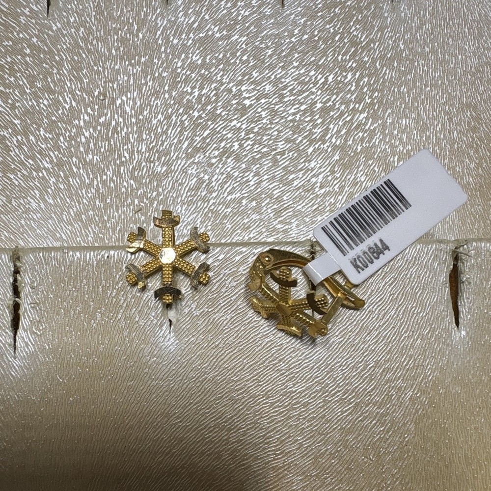 22 Ayar Altın Küpe Özel Tasarım 2.87gr Kadın - K00844