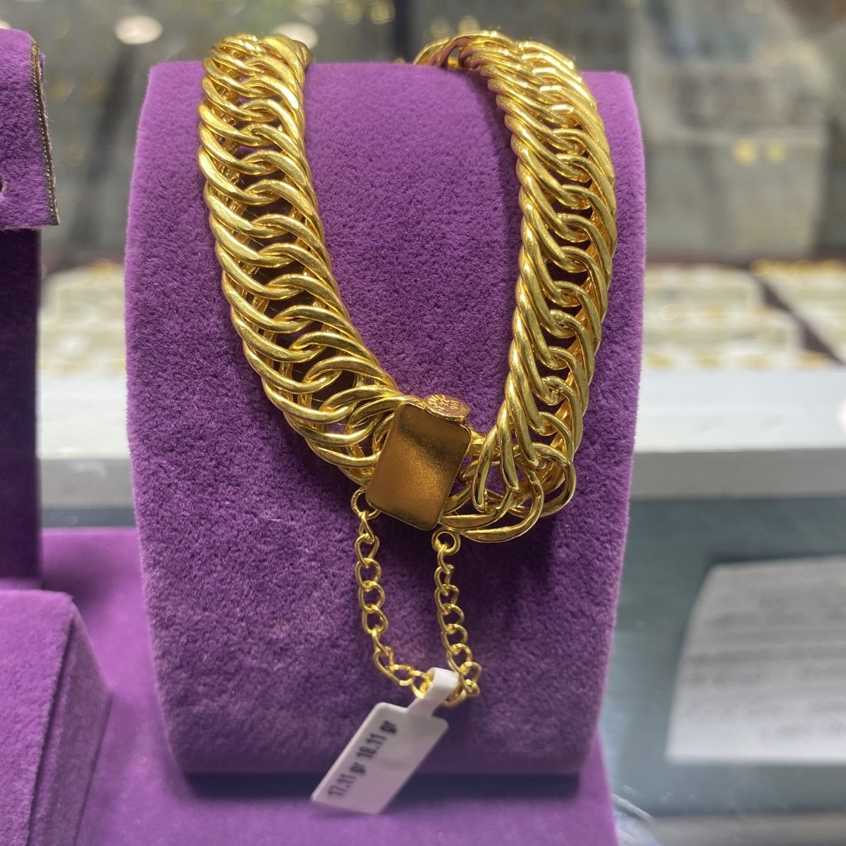 22 Ayar Altın Bileklik Paksoy Modern Tasarım 17.11gr Kadın Hediye - B000828 - Fotoğraf 1