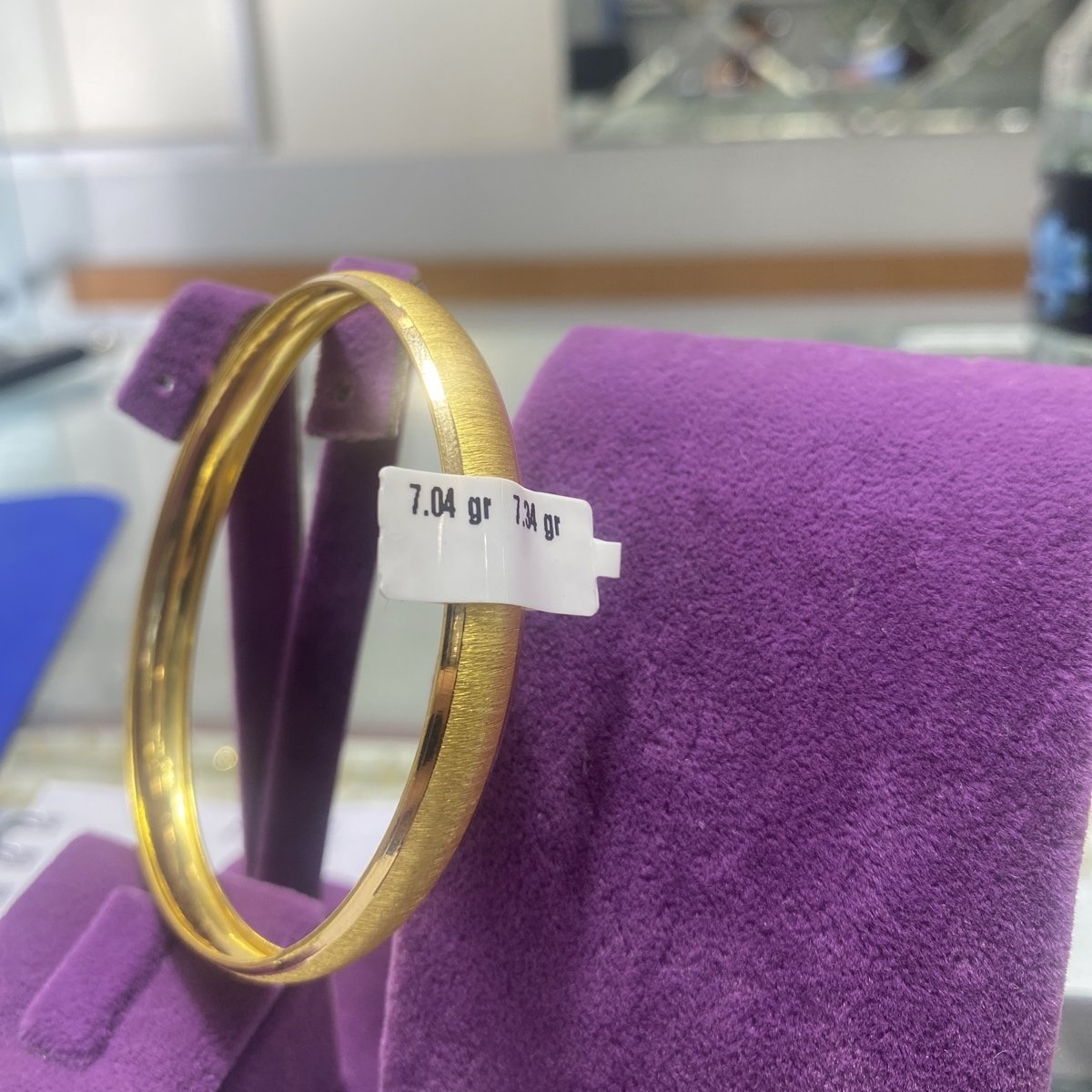 22 Ayar Altın Bilezik Paksoy El İşi 7.04gr Hediye - BZ00863 - Fotoğraf 1