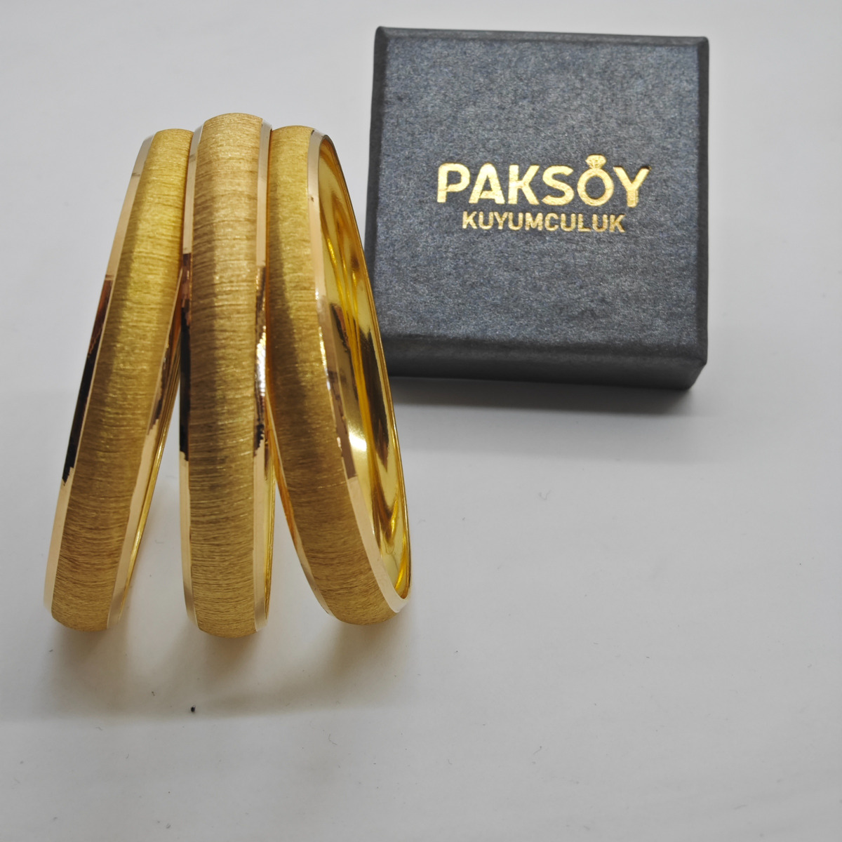 22 Ayar Altın Bilezik Şarnel Modern Tasarım 10.13gr Kadın - BZ00872